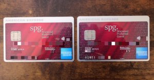 SPGアメリカンエキスプレスカードの券面